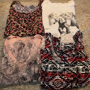 Group of Four Shirts